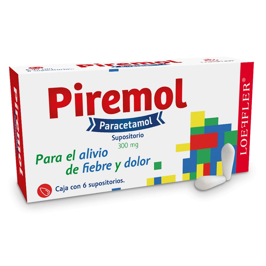 Piremol 300 Mg Sup 6